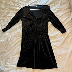 Black Velvet Dress